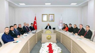 Adıyamanda haftalık koordinasyon toplantısı gerçekleştirildi