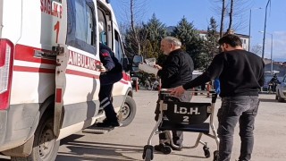 Ağaç budarken bileğini kesti