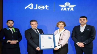 AJet, IATA sertifikasını aldı