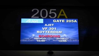 AJetin İstanbul-Rotterdam seferleri başladı