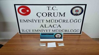 Alacada uyuşturucuyla yakalanan 2 kişi gözaltına alındı