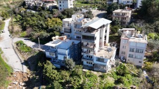 Alanyada 3 bina tedbir amaçlı tahliye edildi