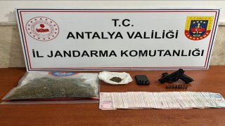 Alanyada jandarmadan uyuşturucu operasyonu