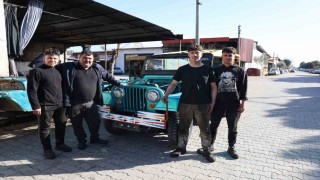 Ali Ustanın elinde metal yığınları nostaljik bir araca dönüşüyor