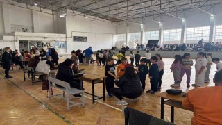 Aliağada bin 120 öğrenci sportif yetenek yaramasından geçti