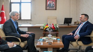 Almanya Federal Cumhuriyeti Büyükelçiliği elçisi Stefan Bredohl Erzurumda