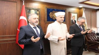 Amasyanın yeni müftüsü İbrahim Yavuz görevine başladı