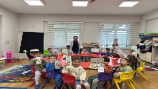 Ana okulu öğrencilerine sağlık eğitimi