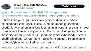 Ankarada akademisyenin çocukları hedef alan paylaşımlarına tepki