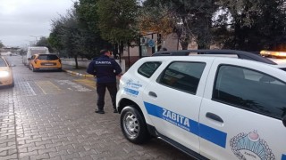 Ara tatil sonrası Germencikte okul önlerinde zabıta mesaisi