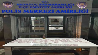 Artvinde kıraathaneye kumar baskını