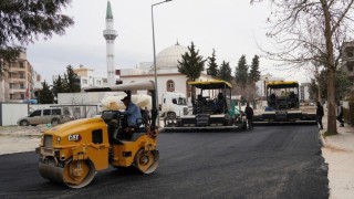 Arzumkent Caddesinde asfalt serimi başladı