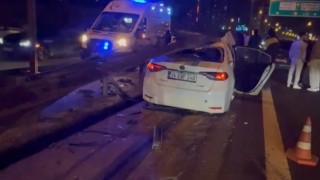 Ataşehirde makas kazası : 2 hafif yaralı
