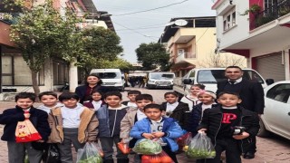 Atçada miniklerden sürdürülebilirlik için Takas Pazarı
