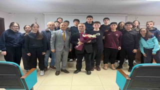 Aydın Lisesinde Ramazan söyleşisi ilgi gördü