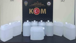 Aydında 45 litre etil alkol ele geçirildi
