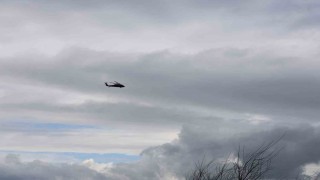 Aydında sel mağduru vatandaş helikopterle kurtarıldı