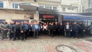 Aydınlı 50 muhtardan CHPye siyah çelenk