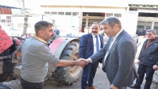 AYESOB Başkanı Künkcü, Kuyucakta esnaflarla buluştu