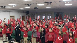 Babaeskide ilk ders Bayrak Sevgisi oldu