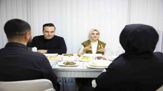 Bakan Göktaş, Aktaş ailesinin iftar sofrasına misafir oldu