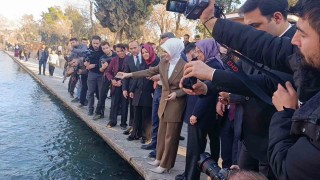 Bakan Göktaş Balıklıgölü gezdi