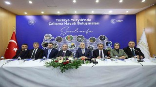 Bakan Işıkhan, Şanlıurfada iş adamlarıyla buluştu