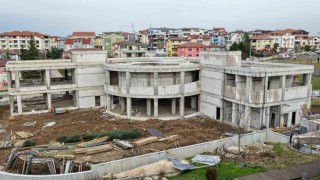 Başiskelede çocuk kütüphanesi ve oyuncak müzesi inşaatı sürüyor