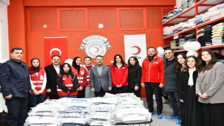 Başiskelede dayanışma mağazası hizmete açıldı
