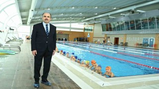 Başkan Altay: Hedefimiz 31 ilçemizin tamamında ilkokul üçüncü sınıf öğrencilerine yüzme öğretmek