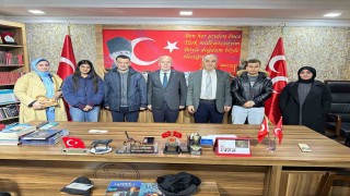 Başkan Candemire uluslararası öğrenciler hakkında bilgi verdiler