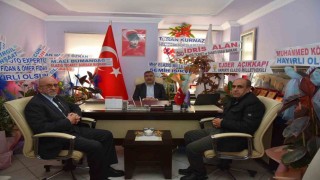 Başkan Dumandağ,  Kovancılar ve Karakoçanda temaslarda bulundu