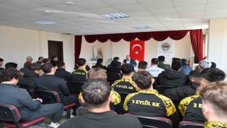 Başkan Hamamcı sporcularla buluştu
