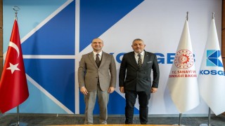 Başkan Sadıkoğlu, KOSGEB Başkanı ile bir araya geldi