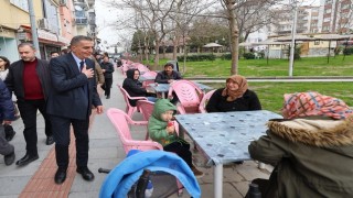 Başkan Şimşek, mahalle ziyaretlerine devam ediyor