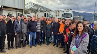 Başkan Tekinden Biosun işçilerine ekstra zam