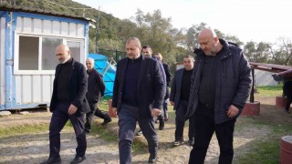 Başkan Ustadan Hisardere Nekropolünde inceleme