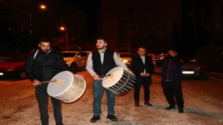 Başkentte Ramazan davulcuları mesaiye başladı