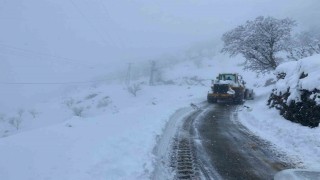 Batmanda 115 yerleşim yerinin yolu kardan kapandı