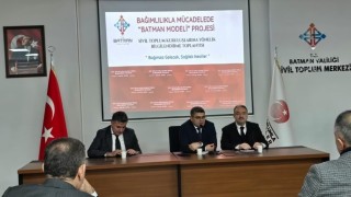 Batmanda bağımlılığa karşı ortak çalışma