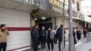 Batmanda kuyumcu soygunu ardından esnaf kepenk kapattı
