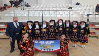 Batmanda Okul Sporları Halk Oyunları Yarışması düzenlendi