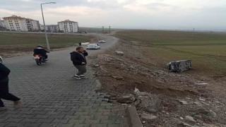 Batmanda otomobil şarampole yuvarlandı: 1 yaralı