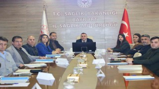 Bayburtta Çocuk İzlem Merkezi toplantısı yapıldı