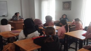 Bayburtta ilkokul öğrencilerine ramazan ayının önemi anlatıldı