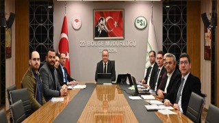 Bayburttaki taşkın kontrol projelerinin son durumu toplantıda değerlendirildi