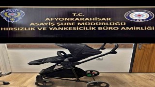 Bebek arabasını bile çalan şüphelileri polis yakaladı