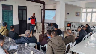 Beyşehirde şap hastalığına karşı bilgilendirme yapıldı