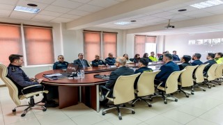 Bilecik Emniyetinde haftalık değerlendirme toplantısı