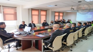 Bilecik emniyetinde haftalık genel değerlendirme toplantısı
